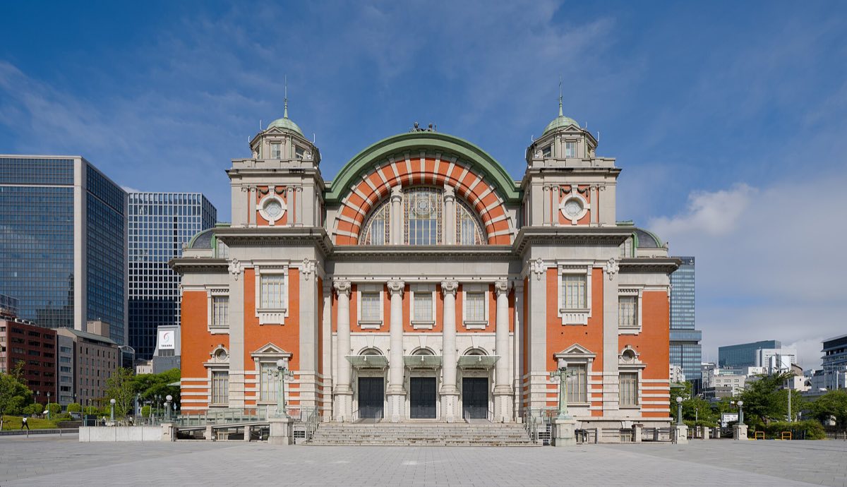 The Osaka Central Public Hall on Nakanoshima